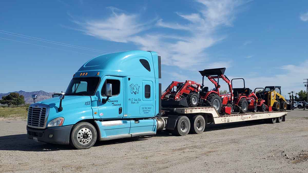 Heavy Equipment Hauling