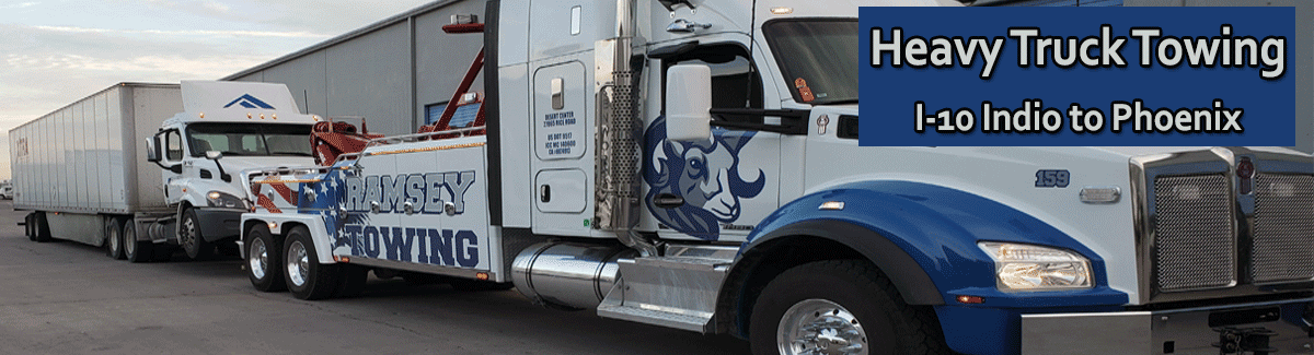 Heavy Truck Towing on I-10